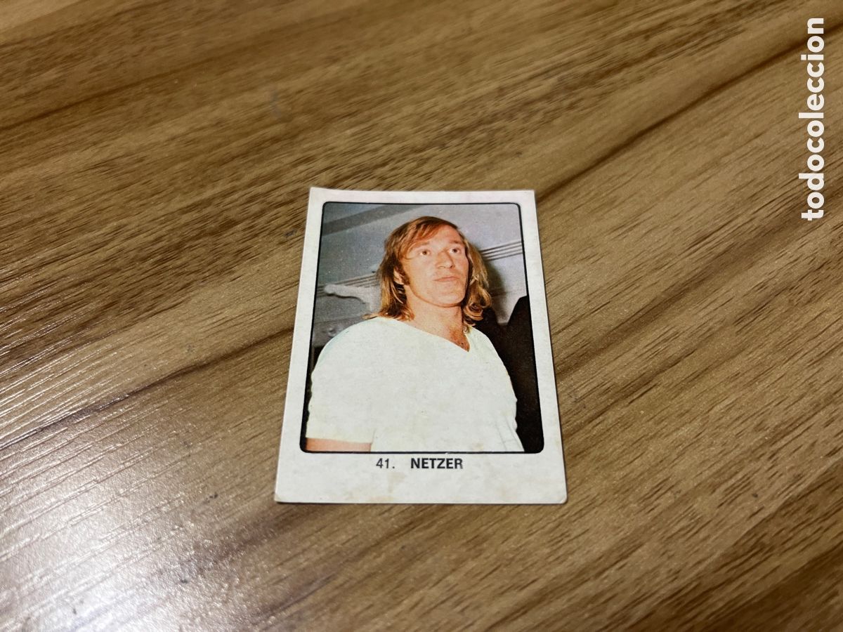 Cromos de Futebol: 1974 NETZER N&ordm; 41 KEISA SIN PEGAR