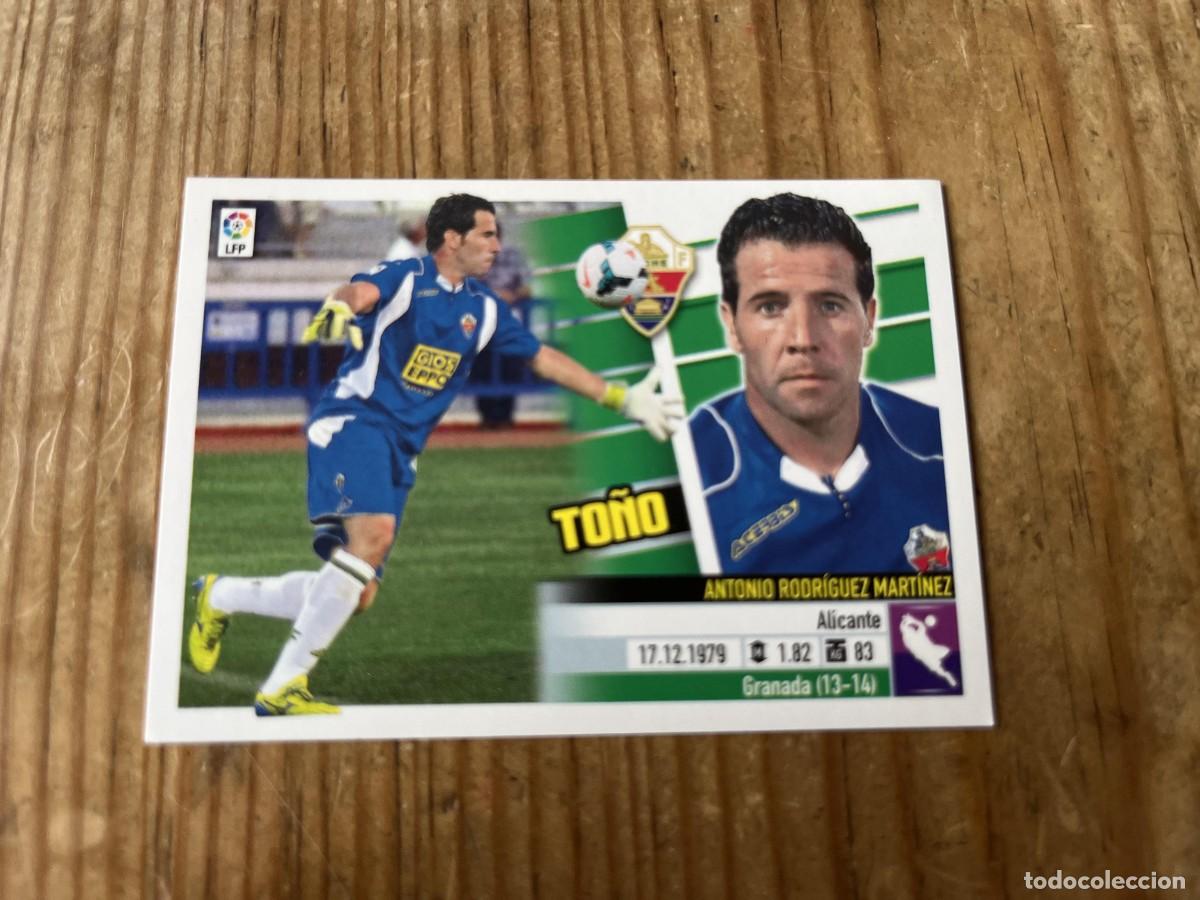 Figurine di Calcio: CROMO SIN PEGAR NUNCA PEGADO ALBUM LIGA ESTE 13 14 2013 2014 COLOCA # 2B TO&Ntilde;O ELCHE