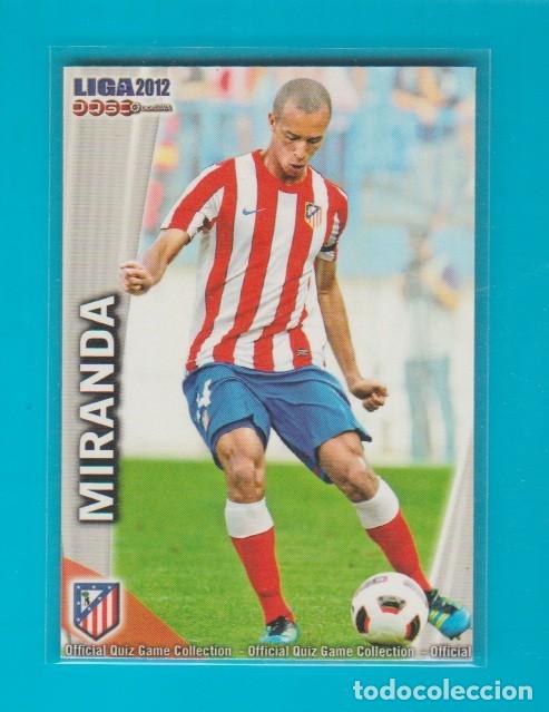 Cromos de f&uacute;tbol: MUNDICROMO 2011 2012 11 12 ATL&Eacute;TICO DE MADRID MIRANDA 176 (ALTA)