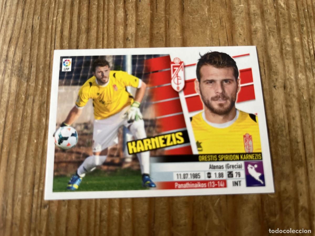 Fu&szlig;ball-Sticker: CROMO SIN PEGAR NUNCA PEGADO ALBUM LIGA ESTE 13 14 2013 2014 COLOCA # 2B KARNEZIS GRANADA