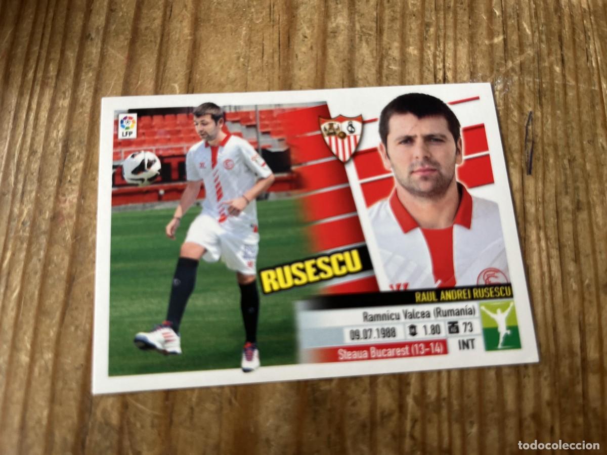 Fu&szlig;ball-Sticker: CROMO SIN PEGAR NUNCA PEGADO ALBUM LIGA ESTE 13 14 2013 2014 FICHAJES # 3 RUSESCU SEVILLA