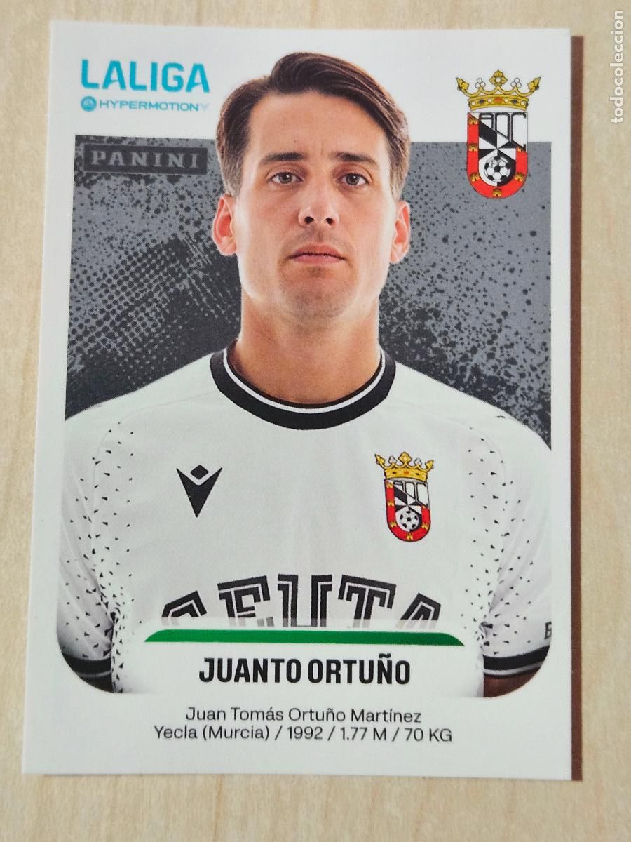Cromos de F&uacute;tbol: N&ordm; 134B JUANJO ORTU&Ntilde;O - CARTAGENA - CROMO - LIGA HYPERMOTION 2025 2026 SEGUNDA DIVISION 25 26