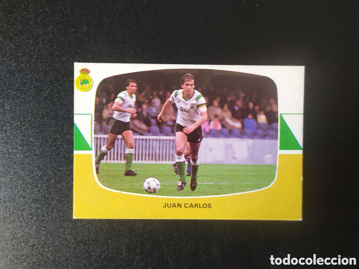 Cromos de F&uacute;tbol: Liga 1984 1985 84 85 cromos Cano Juan Carlos Racing Santander sin pegar