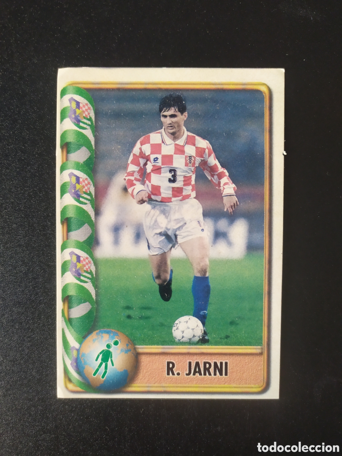 Football Stickers: Mundial Francia 98 ediciones estadio Jarni n&deg; 192 Croacia sin pegar