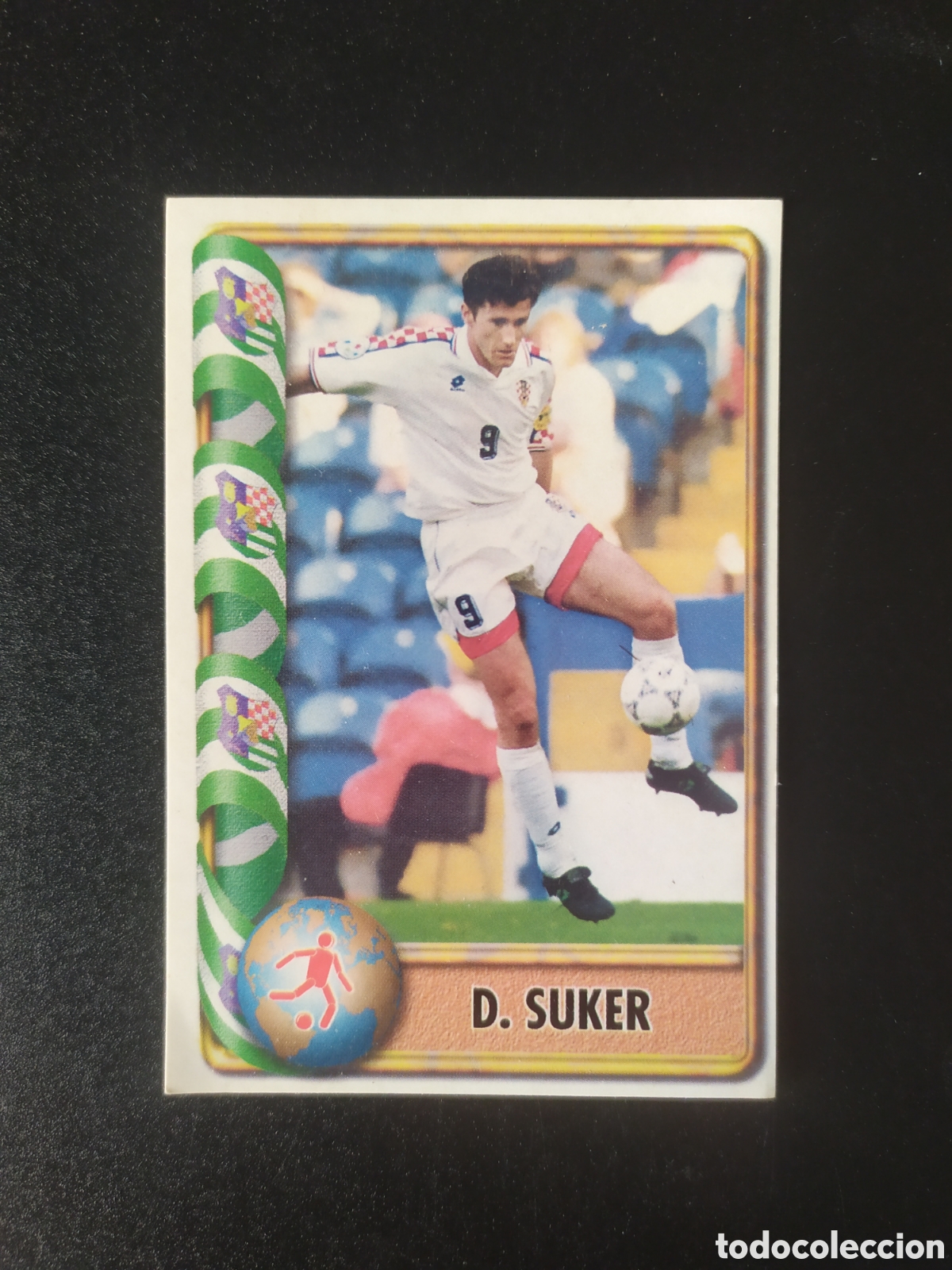 Cromos de F&uacute;tbol: Mundial Francia 98 ediciones estadio Suker n&deg; 200 Croacia sin pegar