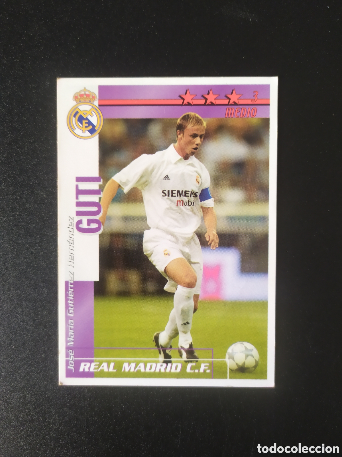 Fu&szlig;ball-Sticker: F&uacute;tbol Match Total 2002 2003 02 03 magic box int Guti Real Madrid