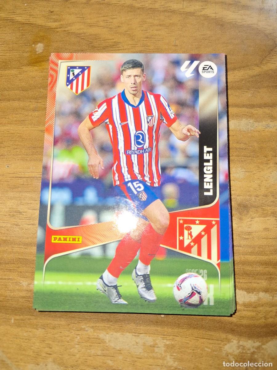 Cromos de F&uacute;tbol: CARD MEGACRACKS TEMPORADA 25/26: LENGLET (AT. MADRID), N&deg; 61