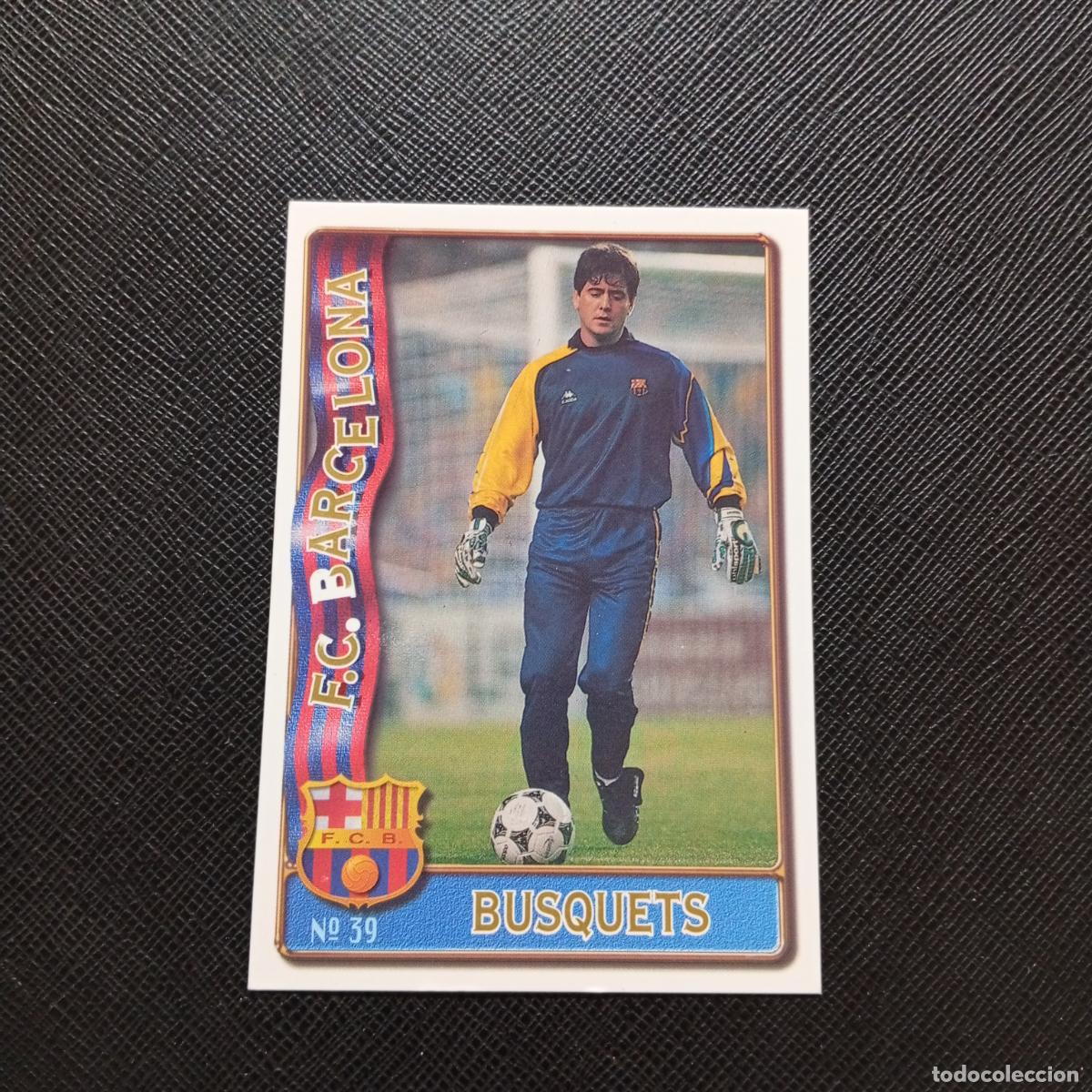 Cromos de F&uacute;tbol: 39 BUSQUETS BARCELONA MUNDICROMO 1996 1997 CROMO FUTBOL LIGA 96 97 - A206 PG6