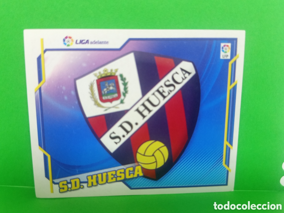 Cromos de F&uacute;tbol: ❇️ CROMO ⚽ ESCUDO HUESCA 2010 2011 10 11 LIGA ADELANTE SEGUNDA DIVISI&Oacute;N PANINI SIN PEGAR ❇️