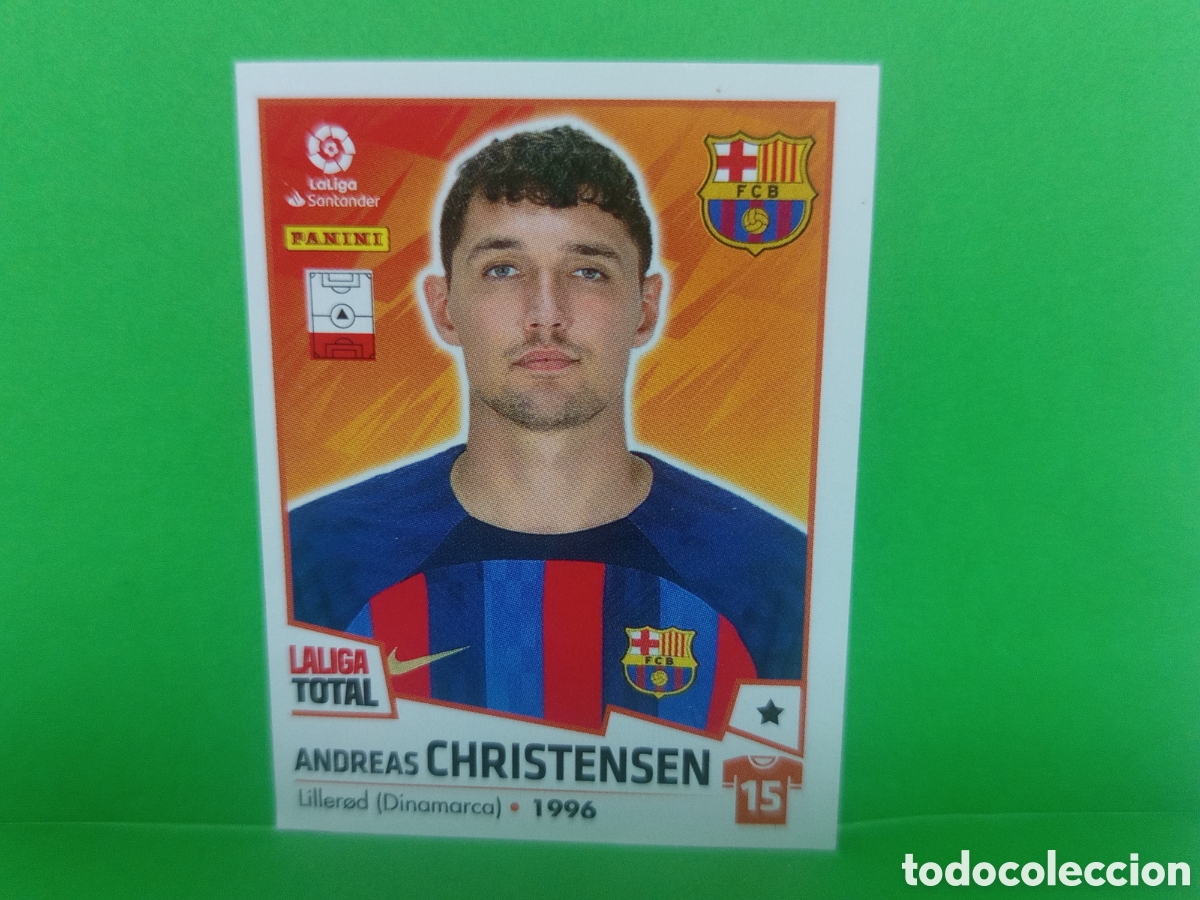 Cromos de F&uacute;tbol: ❇️ CROMO ⚽ CHRISTENSEN BARCELONA 2022 2023 22 23 LA LIGA TOTAL PANINI SIN PEGAR ❇️