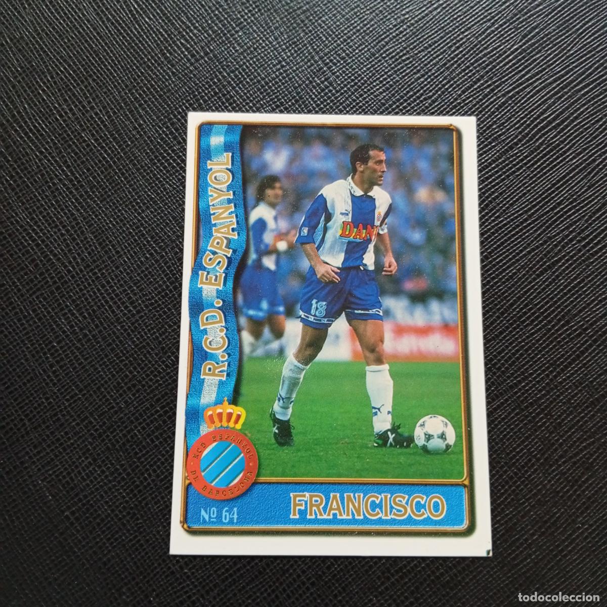Cartes &agrave; collectionner de Football: 64 FRANCISCO ESPA&Ntilde;OL MUNDICROMO 1996 1997 CROMO FUTBOL LIGA 96 97 - A206 PG10