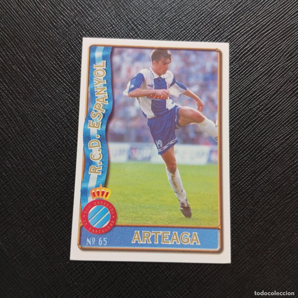 Cartes &agrave; collectionner de Football: 65 ARTEAGA ESPA&Ntilde;OL MUNDICROMO 1996 1997 CROMO FUTBOL LIGA 96 97 - A206 PG10