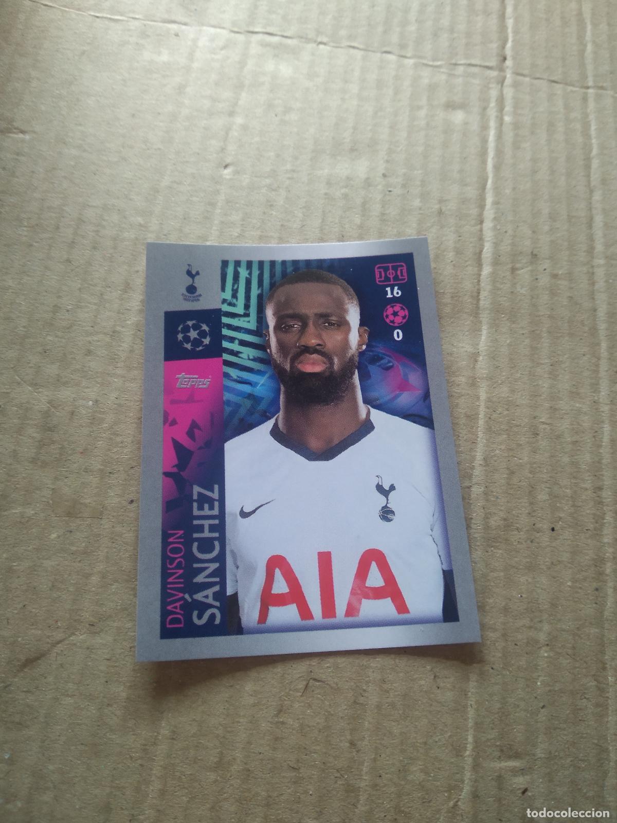 Cartes &agrave; collectionner de Football: 447 DAVINSON SANCHEZ TOTTENHAM CROMO FUTBOL TOPPS 19-20 UEFA CHAMPIONS LEAGUE 2019-2020