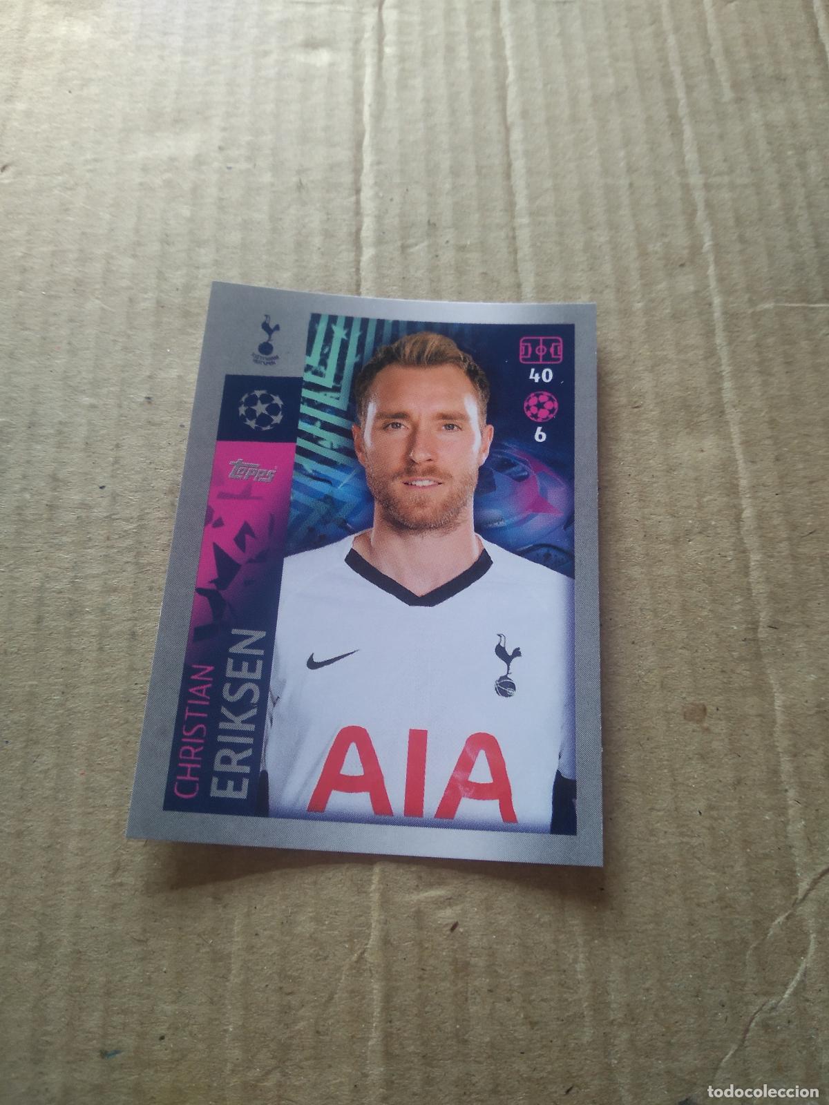 Cromos de F&uacute;tbol: 454 ERIKSEN TOTTENHAM CROMO FUTBOL TOPPS 19-20 UEFA CHAMPIONS LEAGUE 2019-2020