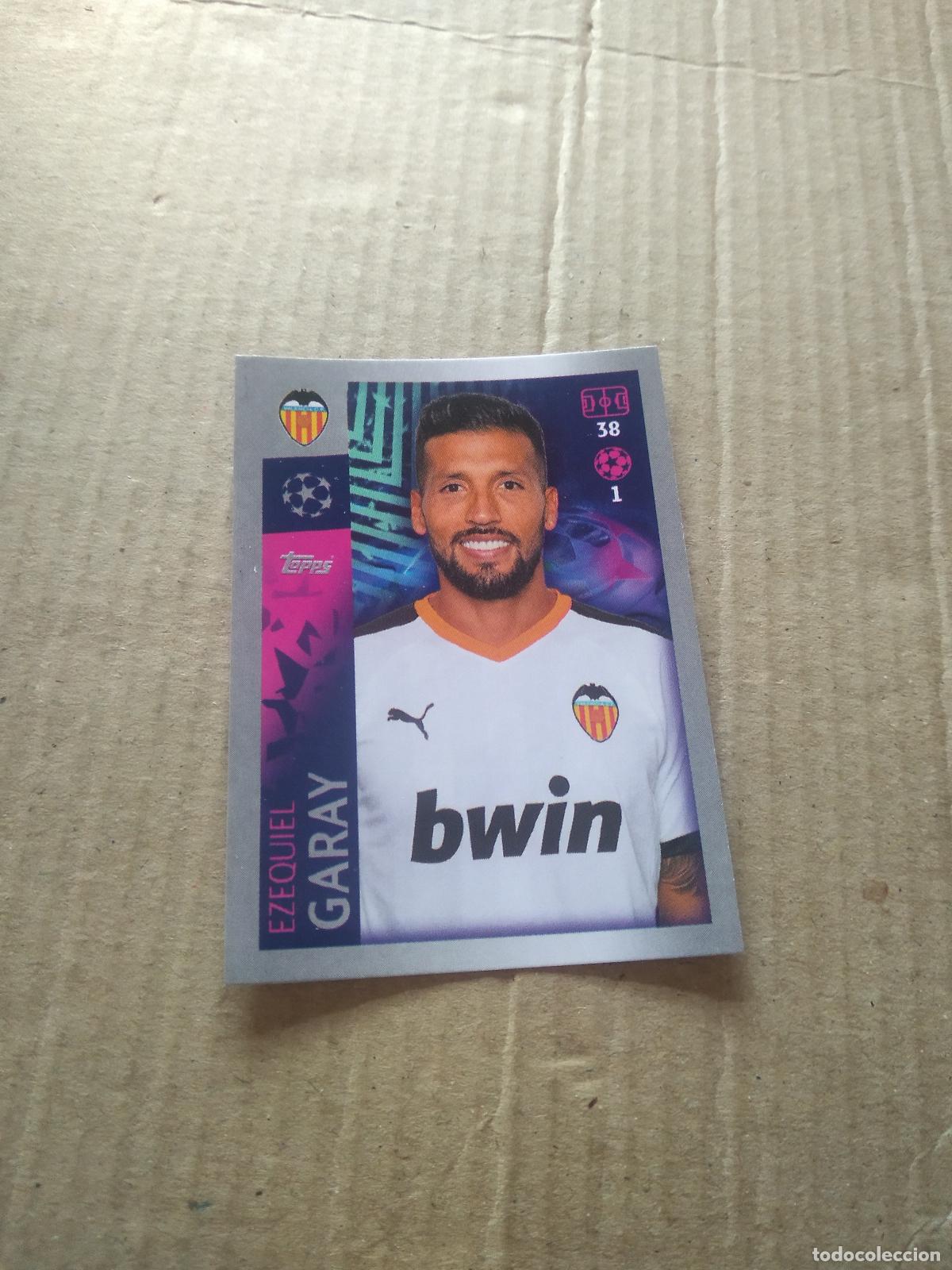 Cromos de F&uacute;tbol: 467 GARAY VALENCIA CROMO FUTBOL TOPPS 19-20 UEFA CHAMPIONS LEAGUE 2019-2020