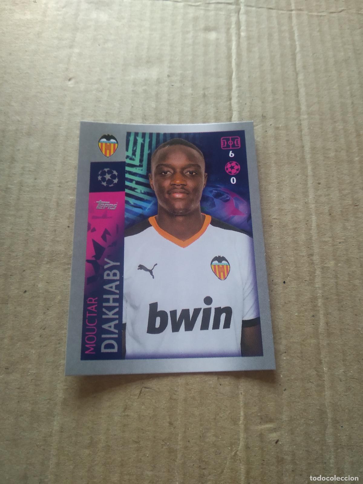 Cromos de F&uacute;tbol: 468 DIAKHABY VALENCIA CROMO FUTBOL TOPPS 19-20 UEFA CHAMPIONS LEAGUE 2019-2020