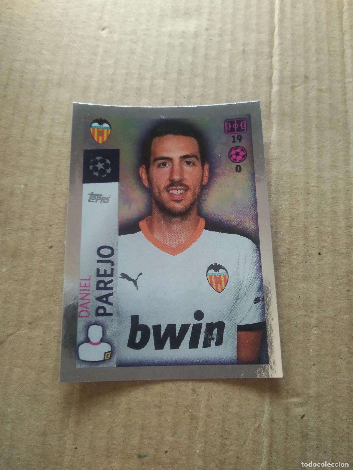 Football Stickers: 474 PAREJO VALENCIA CROMO FUTBOL TOPPS 19-20 UEFA CHAMPIONS LEAGUE 2019-2020