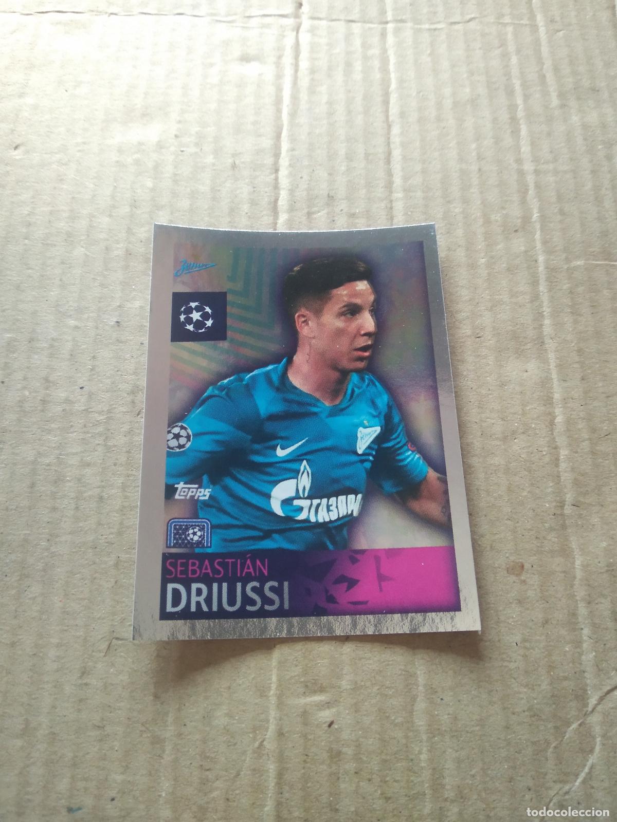 Football Stickers: 481 DRIUSSI ZENIT CROMO FUTBOL TOPPS 19-20 UEFA CHAMPIONS LEAGUE 2019-2020