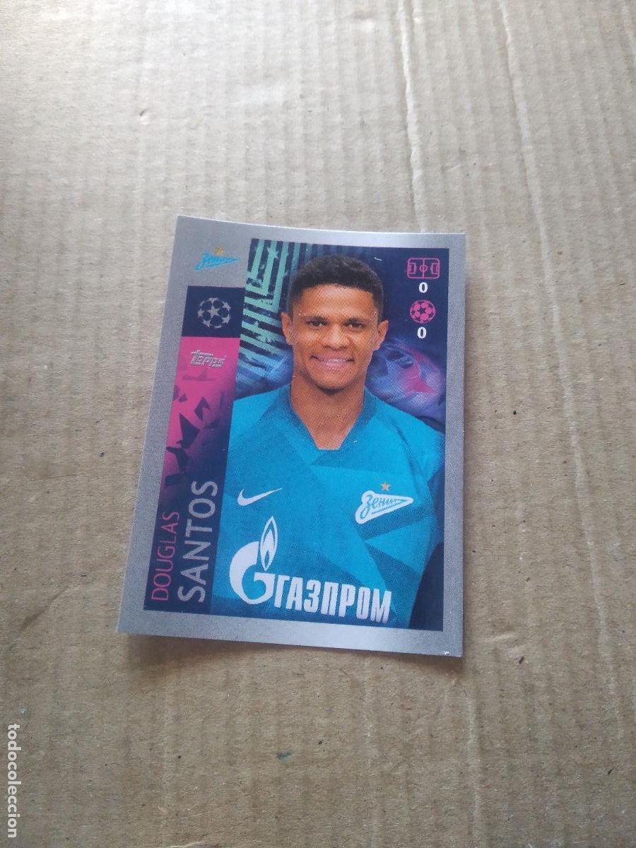 Cromos de F&uacute;tbol: 485 DOUGLAS SANTOS ZENIT CROMO FUTBOL TOPPS 19-20 UEFA CHAMPIONS LEAGUE 2019-2020