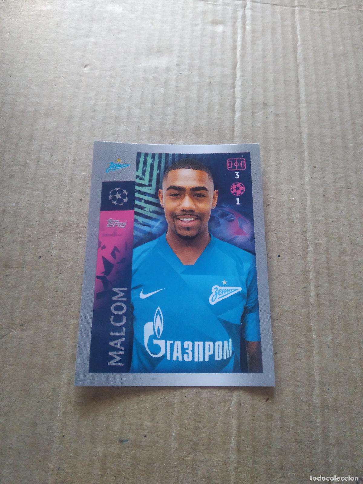 Cromos de F&uacute;tbol: 494 MALCOM ZENIT CROMO FUTBOL TOPPS 19-20 UEFA CHAMPIONS LEAGUE 2019-2020