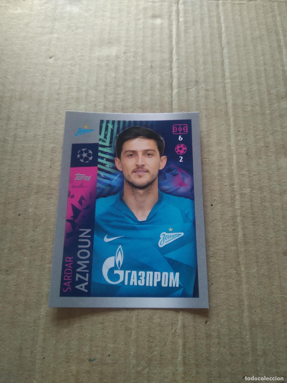 Cromos de F&uacute;tbol: 495 AZMOUN ZENIT CROMO FUTBOL TOPPS 19-20 UEFA CHAMPIONS LEAGUE 2019-2020