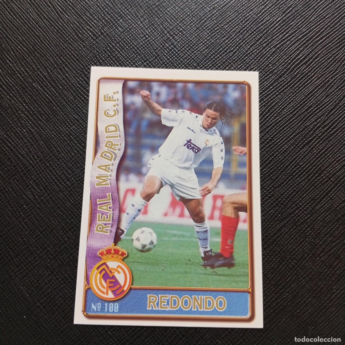 Cromos de F&uacute;tbol: 100 REDONDO REAL MADRID MUNDICROMO 1996 1997 CROMO FUTBOL LIGA 96 97 - A206 PG15