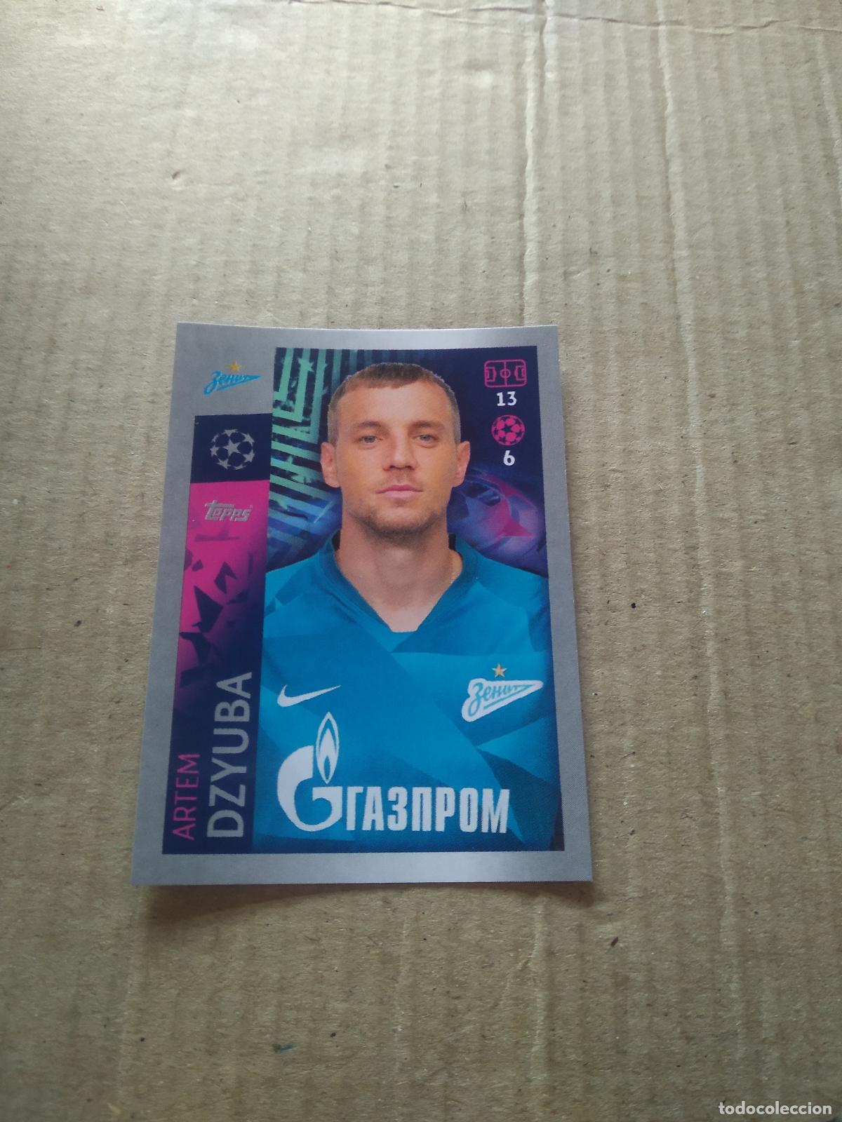 Cromos de F&uacute;tbol: 496 DZYUBA ZENIT CROMO FUTBOL TOPPS 19-20 UEFA CHAMPIONS LEAGUE 2019-2020