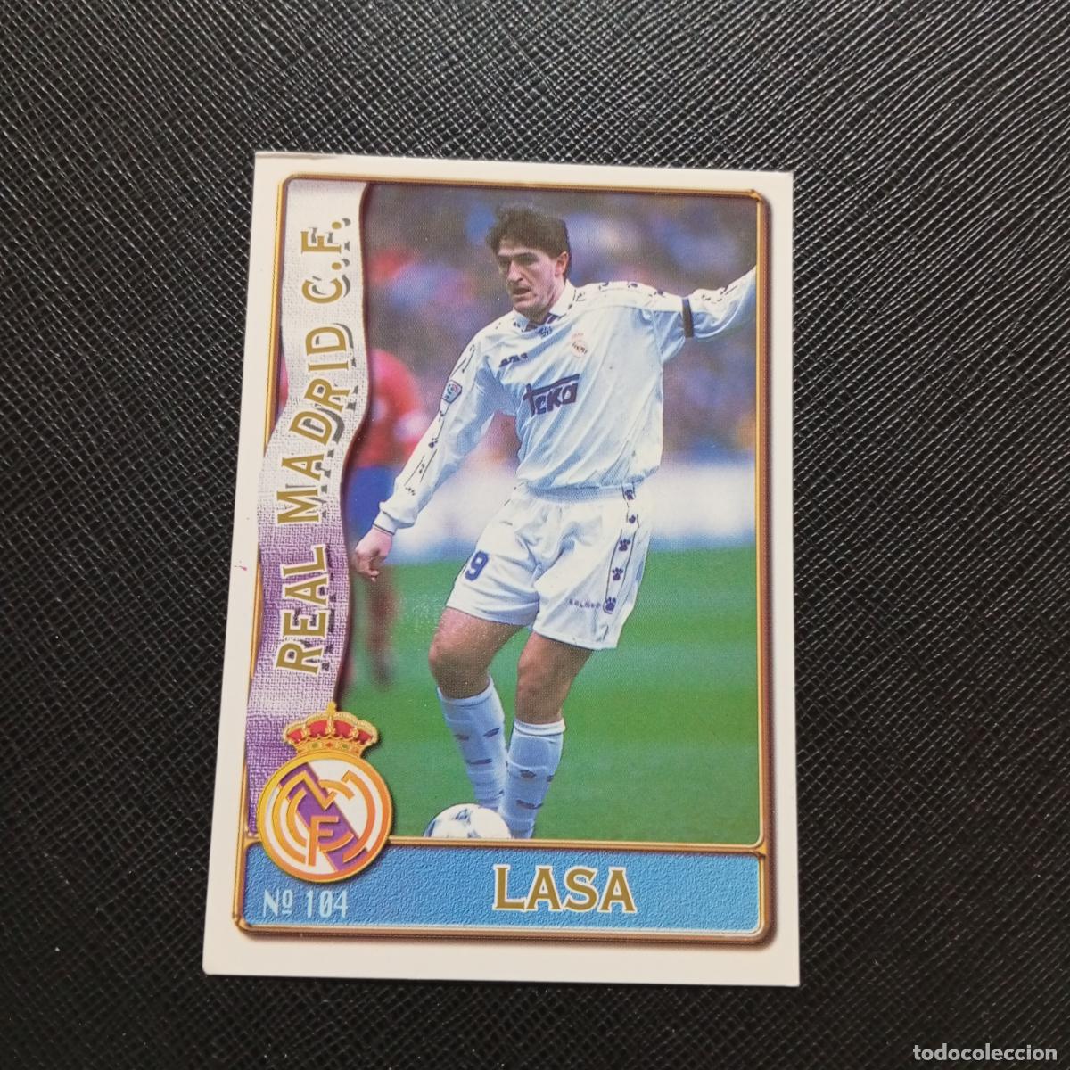 Football Stickers: 10 LASA REAL MADRID MUNDICROMO 1996 1997 CROMO FUTBOL LIGA 96 97 - A206 PG15