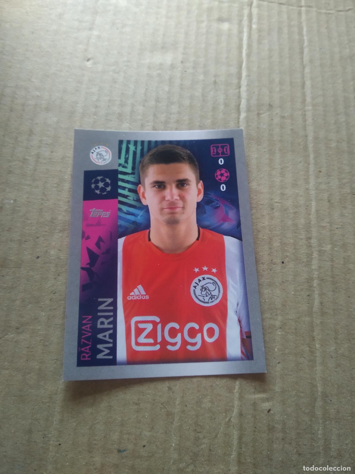 Fu&szlig;ball-Sticker: 508 RAZVAN MARIN AJAX CROMO FUTBOL TOPPS 19-20 UEFA CHAMPIONS LEAGUE 2019-2020