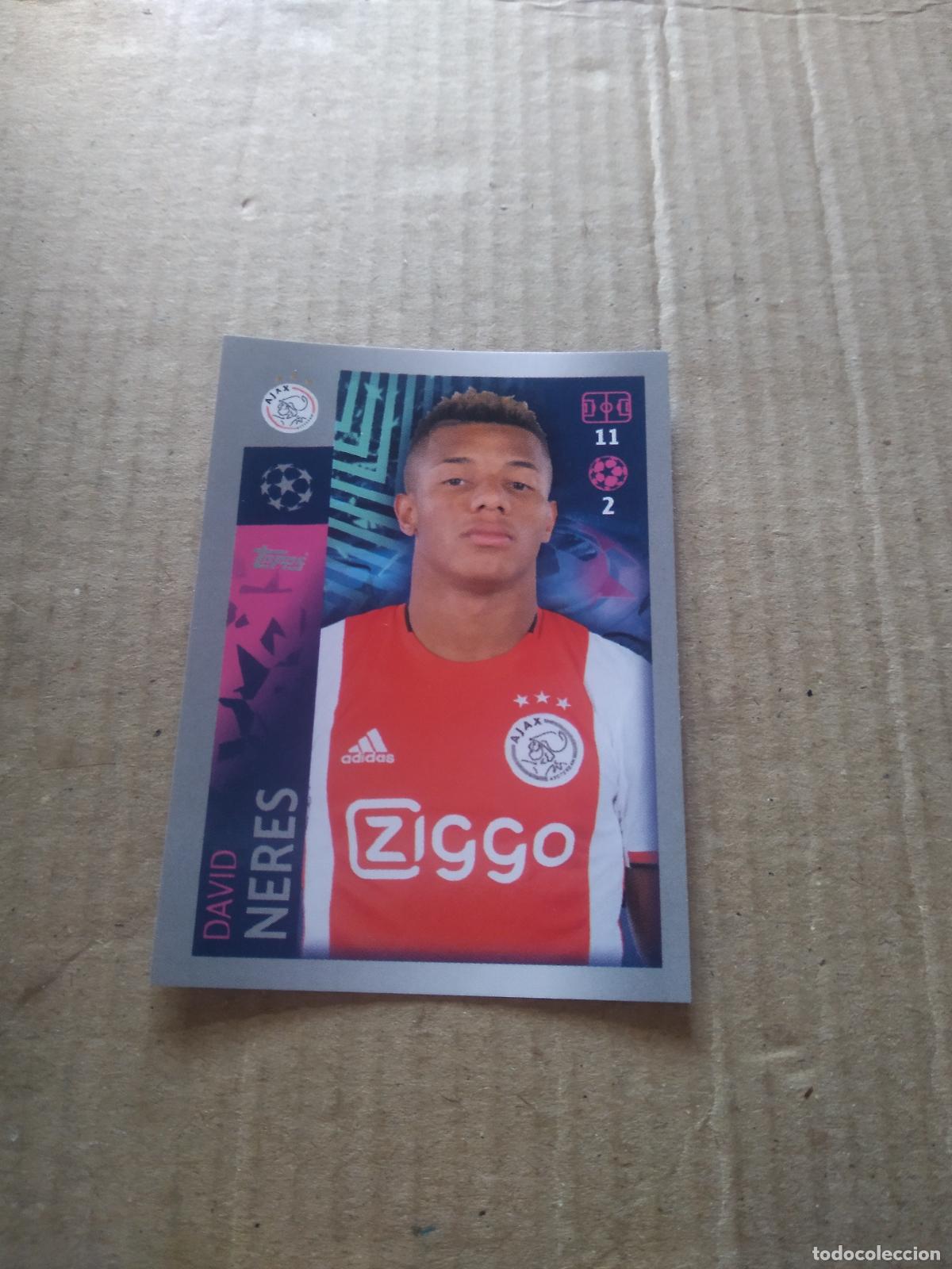 Cromos de F&uacute;tbol: 511 DAVID NERES AJAX CROMO FUTBOL TOPPS 19-20 UEFA CHAMPIONS LEAGUE 2019-2020