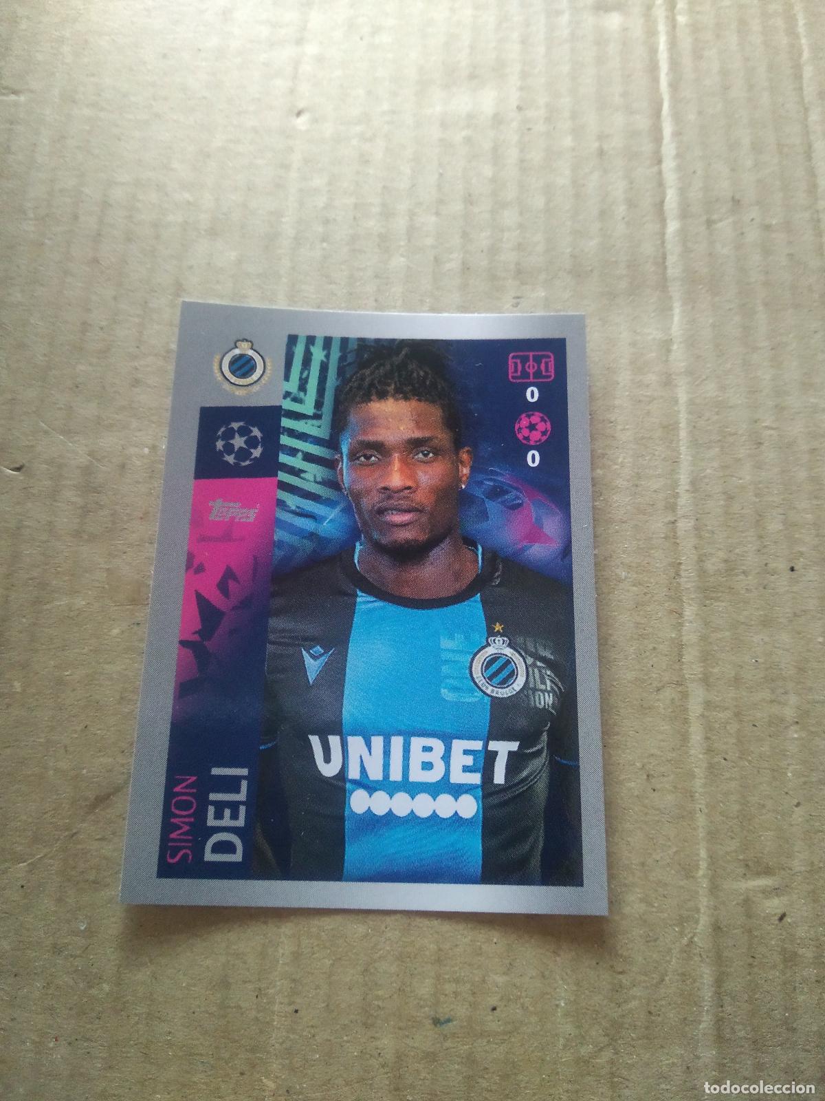 Cromos de F&uacute;tbol: 520 SIMON DELI BRUGGE BRUJAS CROMO FUTBOL TOPPS 19-20 UEFA CHAMPIONS LEAGUE 2019-2020