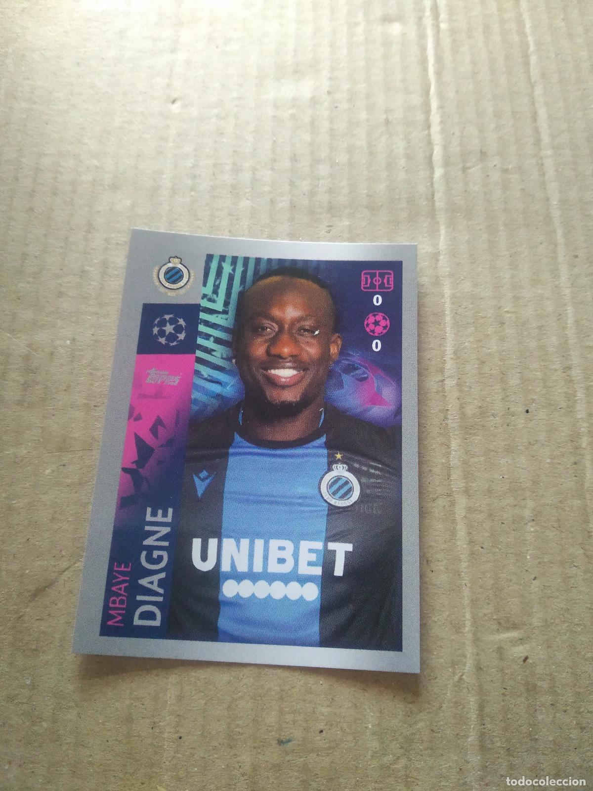 Cromos de F&uacute;tbol: 525 DIAGNE BRUGGE BRUJAS CROMO FUTBOL TOPPS 19-20 UEFA CHAMPIONS LEAGUE 2019-2020