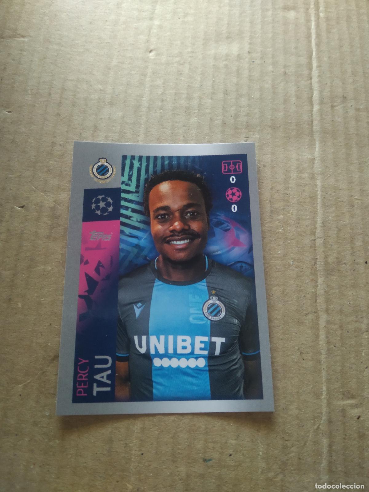 Cromos de F&uacute;tbol: 526 PERCY TAU BRUGGE BRUJAS CROMO FUTBOL TOPPS 19-20 UEFA CHAMPIONS LEAGUE 2019-2020