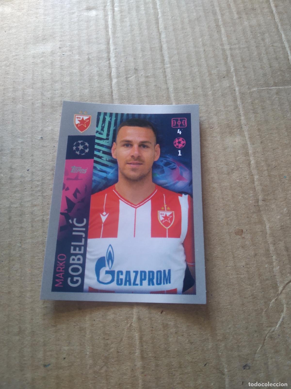 Cromos de F&uacute;tbol: 536 GOBELJIC ESTRELLA ROJA CROMO FUTBOL TOPPS 19-20 UEFA CHAMPIONS LEAGUE 2019-2020