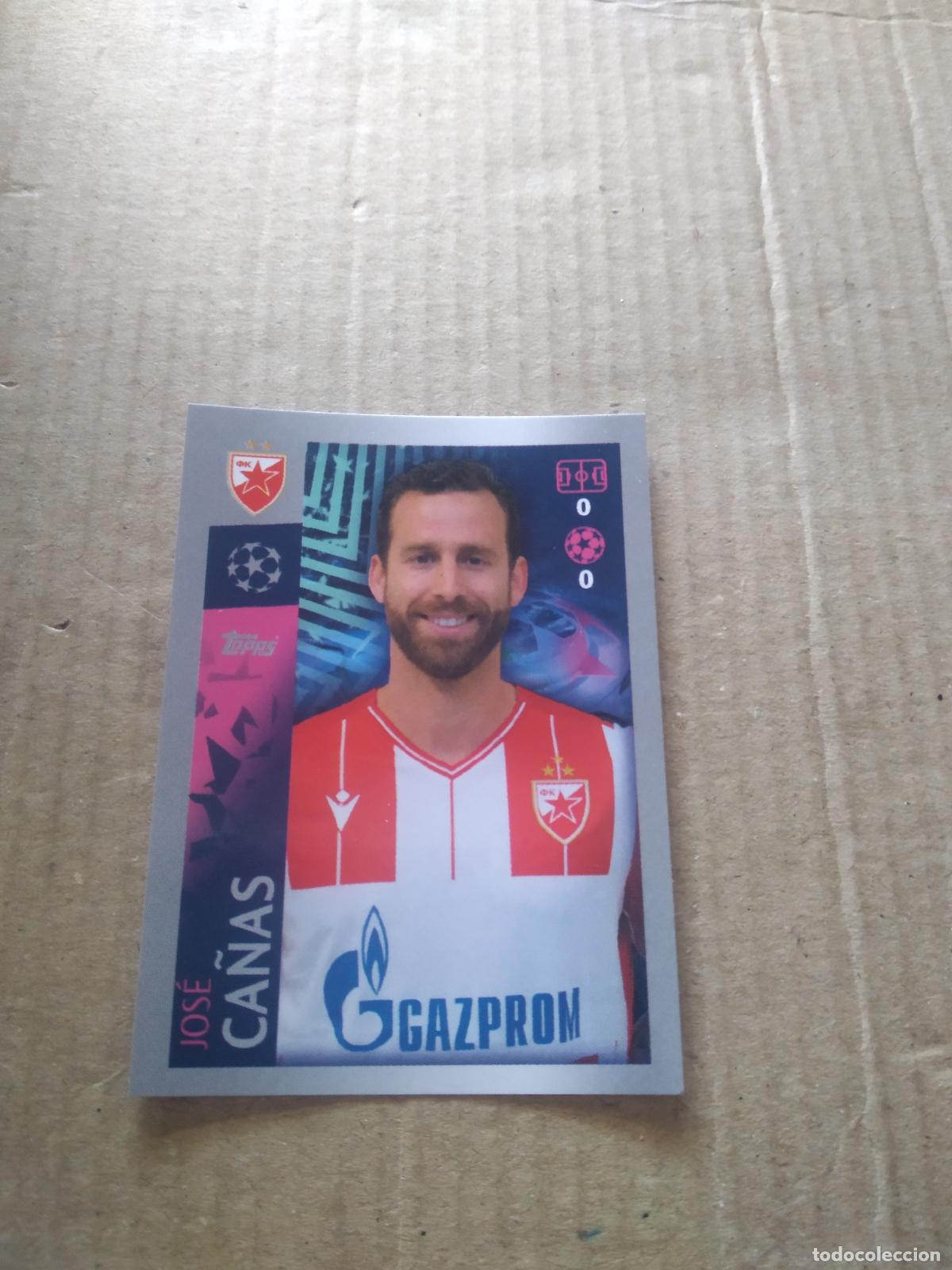 Football Stickers: 541 JOSE CA&Ntilde;AS ESTRELLA ROJA CROMO FUTBOL TOPPS 19-20 UEFA CHAMPIONS LEAGUE 2019-2020