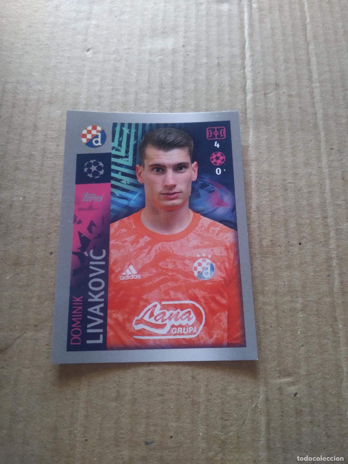 Cromos de F&uacute;tbol: 547 LIVAKOVIC DINAMO ZAGREB CROMO FUTBOL TOPPS 19-20 UEFA CHAMPIONS LEAGUE 2019-2020