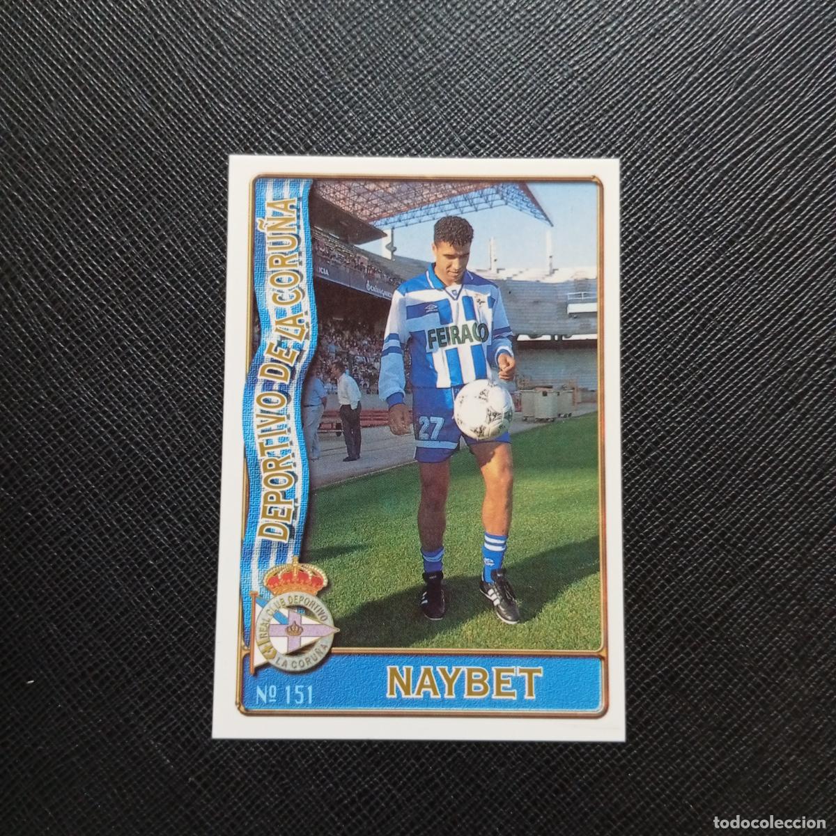 Cromos de F&uacute;tbol: 151 NAYBET DEPORTIVO MUNDICROMO 1996 1997 CROMO FUTBOL LIGA 96 97 - A206 PG21