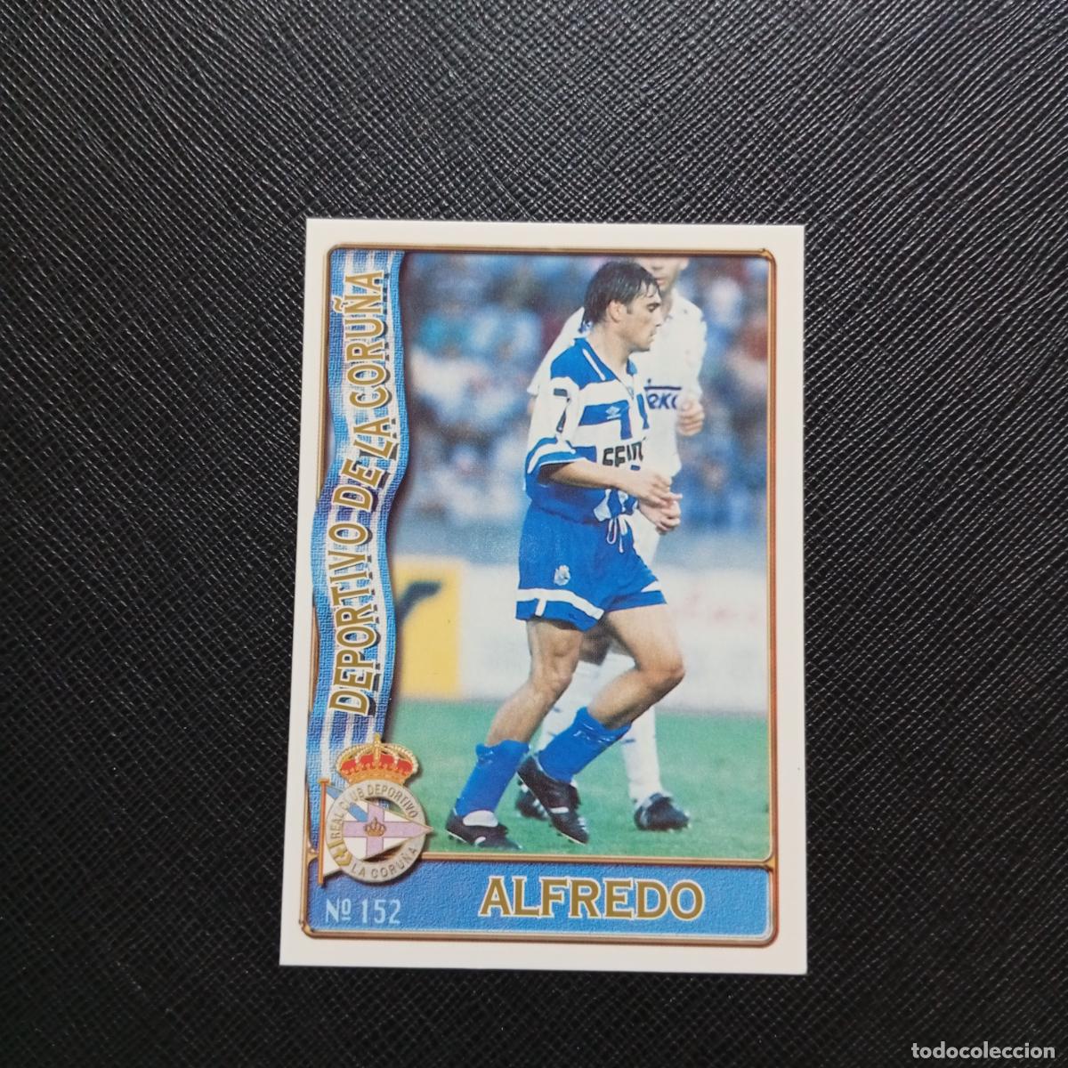 Cromos de F&uacute;tbol: 152 ALFREDO DEPORTIVO MUNDICROMO 1996 1997 CROMO FUTBOL LIGA 96 97 - A206 PG21
