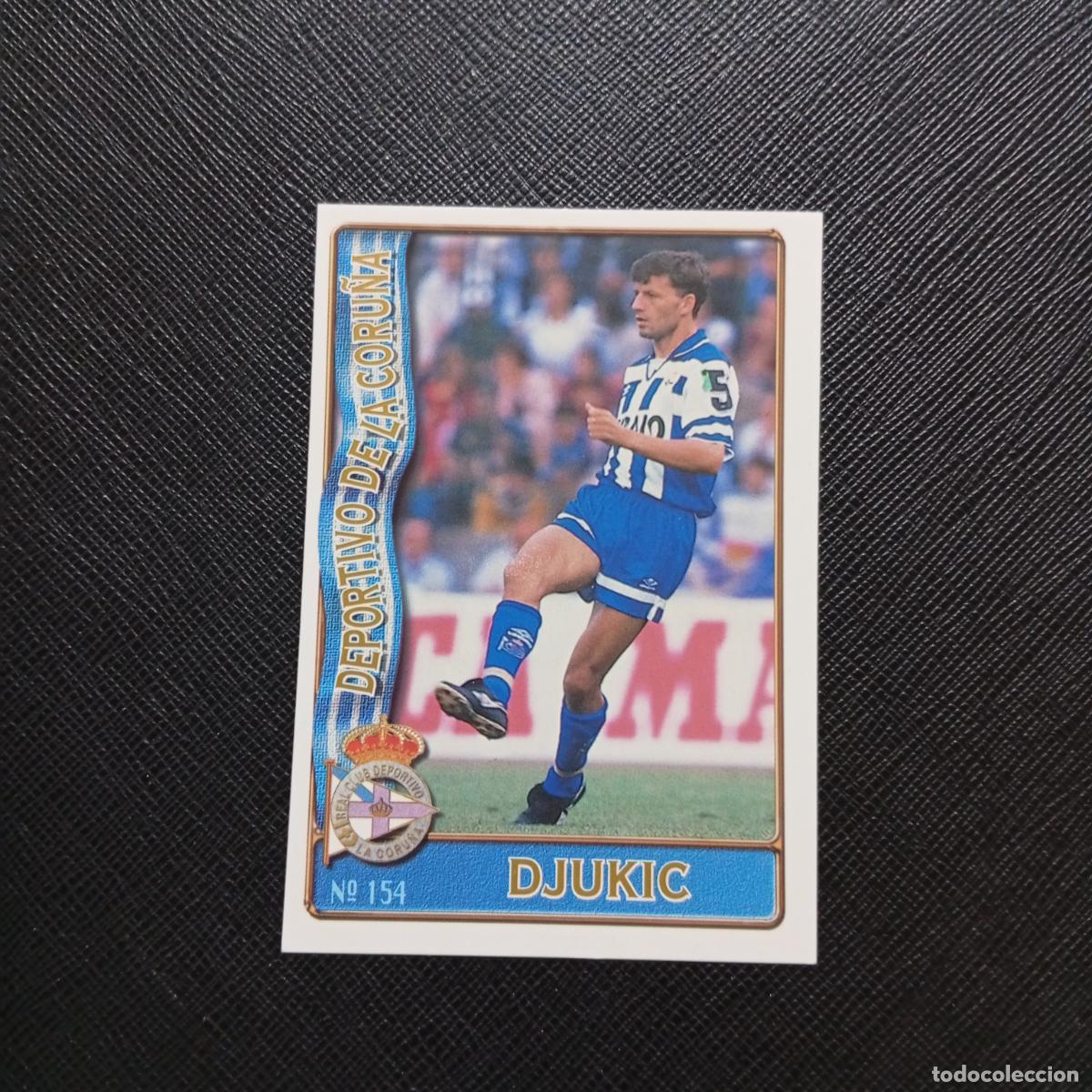 Cromos de F&uacute;tbol: 154 DJUKIC DEPORTIVO MUNDICROMO 1996 1997 CROMO FUTBOL LIGA 96 97 - A206 PG21