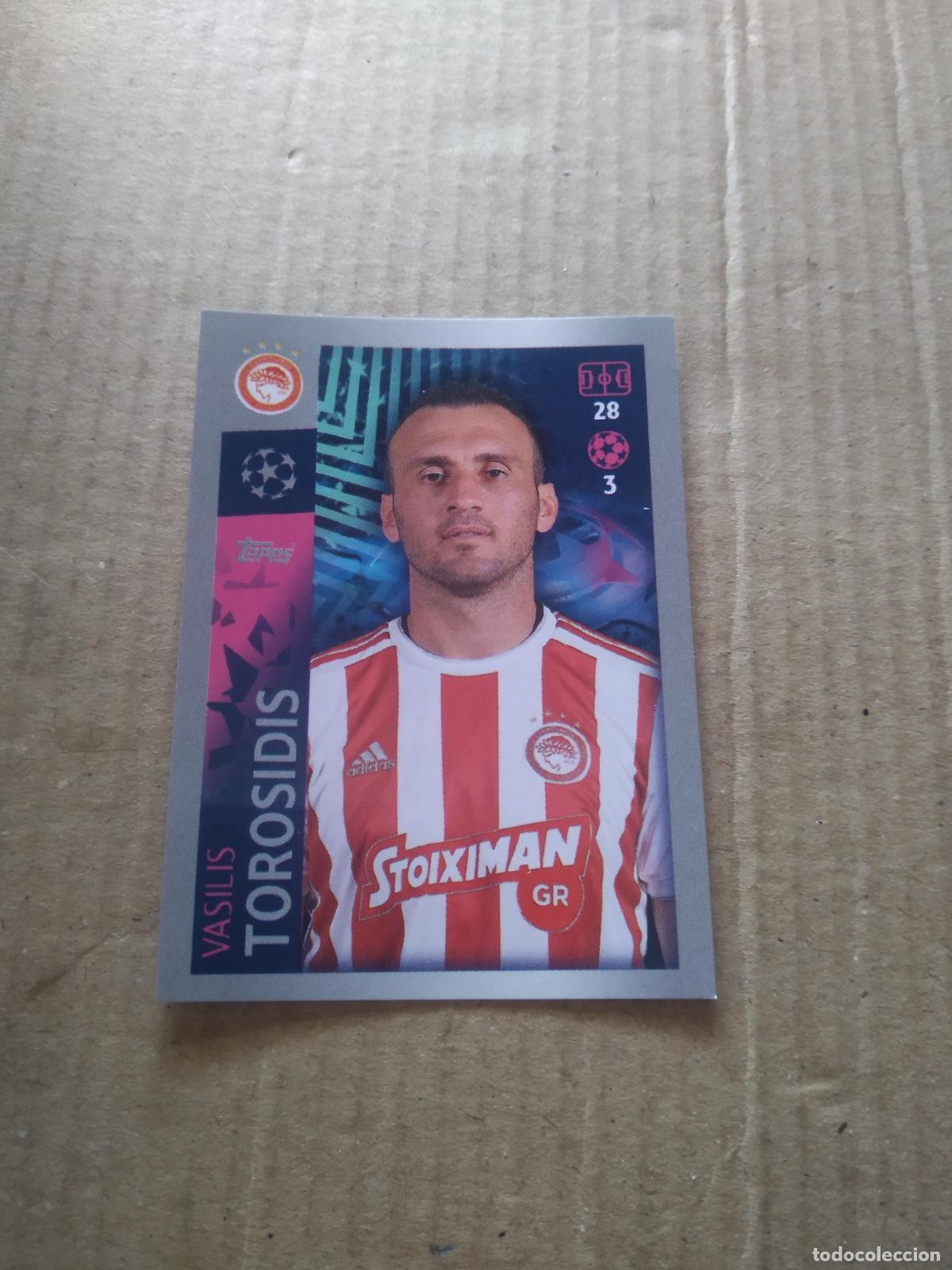 Cromos de F&uacute;tbol: 564 TOROSIDIS OLYMPIACOS CROMO FUTBOL TOPPS 19-20 UEFA CHAMPIONS LEAGUE 2019-2020