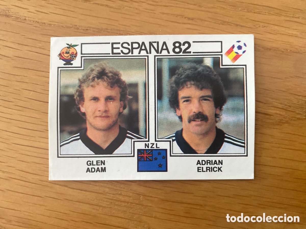 Fu&szlig;ball-Sticker: Cromo panini mundial Espa&ntilde;a 82 n&uacute;mero 422 Adam/Elrick - Sticker album world cup Spain 1982