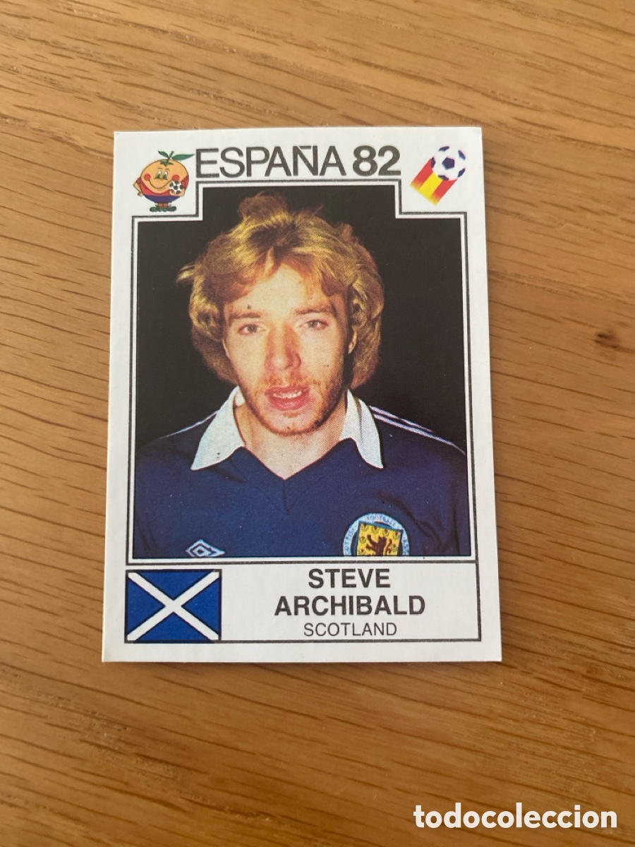 Cromos de F&uacute;tbol: Cromo panini mundial Espa&ntilde;a 82 n&uacute;mero 414 Archibald - Sticker album world cup Spain 1982