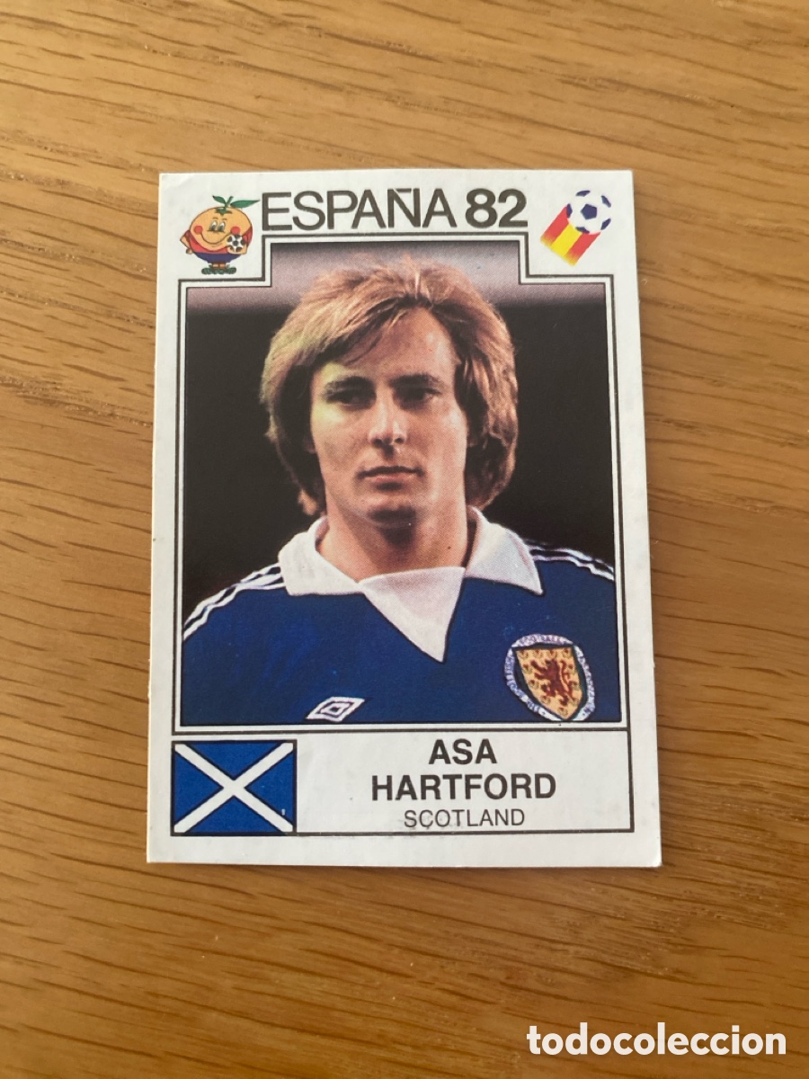 Cromos de F&uacute;tbol: Cromo panini mundial Espa&ntilde;a 82 n&uacute;mero 409 Hartford - Sticker album world cup Spain 1982