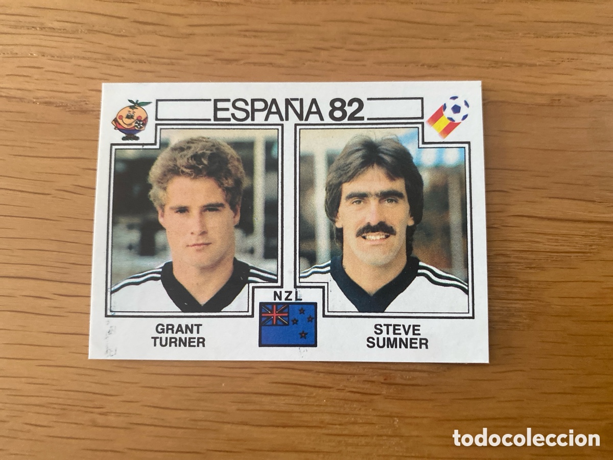 Cartes &agrave; collectionner de Football: Cromo panini mundial Espa&ntilde;a 82 n&uacute;mero 425 Turner/Sumner - Sticker album world cup Spain 1982