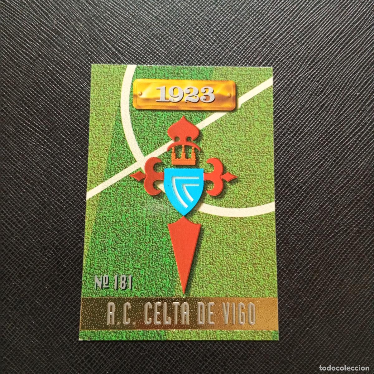 Cromos de F&uacute;tbol: 181 ESCUDO CELTA MUNDICROMO 1996 1997 CROMO FUTBOL LIGA 96 97 - A206 PG26
