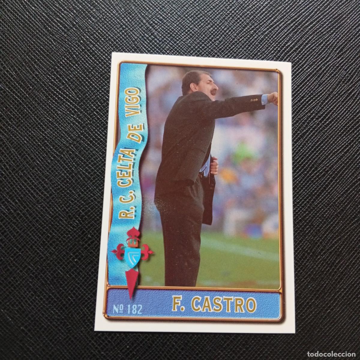 Cromos de F&uacute;tbol: 182 FERNANDO CASTRO CELTA MUNDICROMO 1996 1997 CROMO FUTBOL LIGA 96 97 - A206 PG26