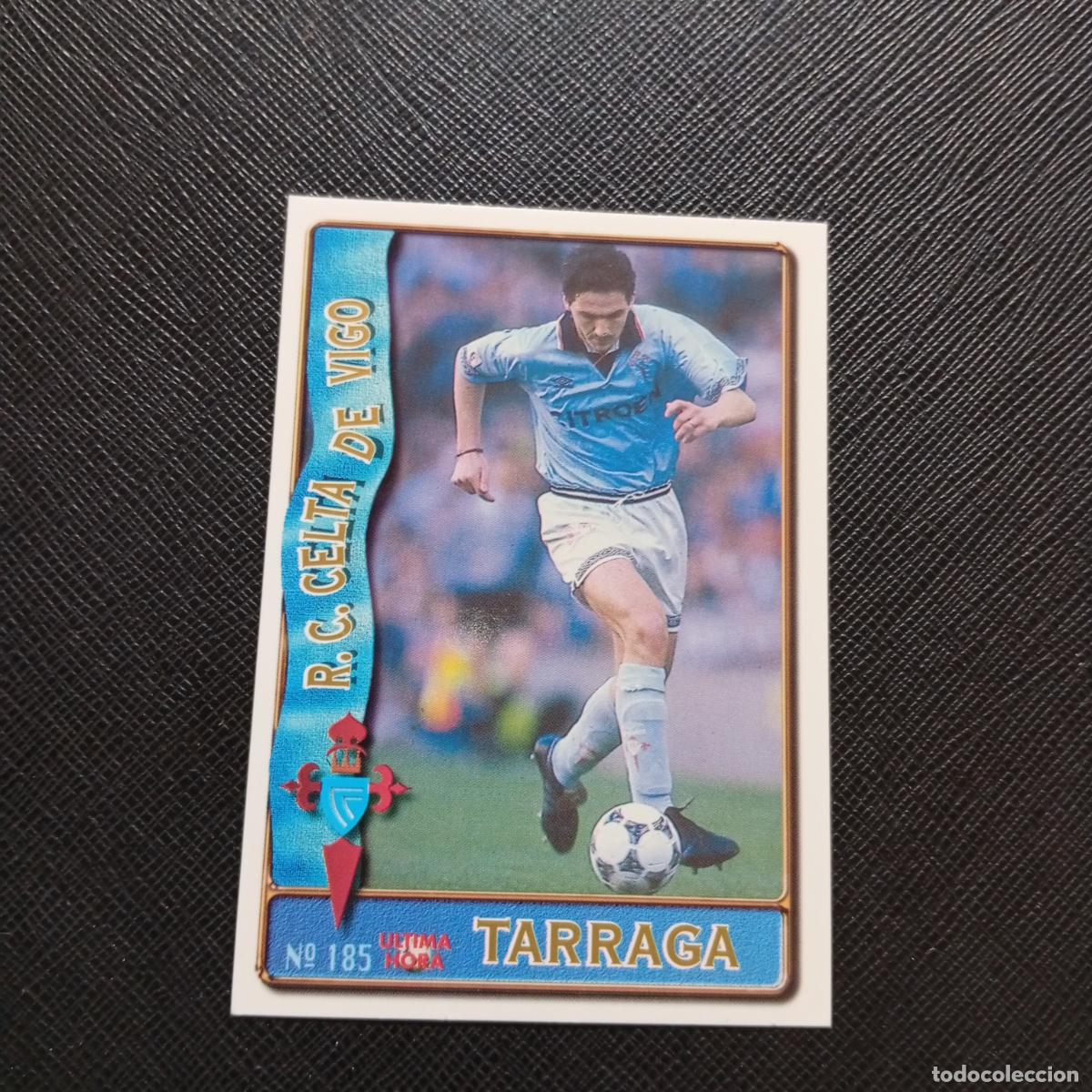Cromos de F&uacute;tbol: 185 TARRAGA CELTA MUNDICROMO 1996 1997 CROMO FUTBOL LIGA 96 97 - A206 PG26 ULTIMA HORA