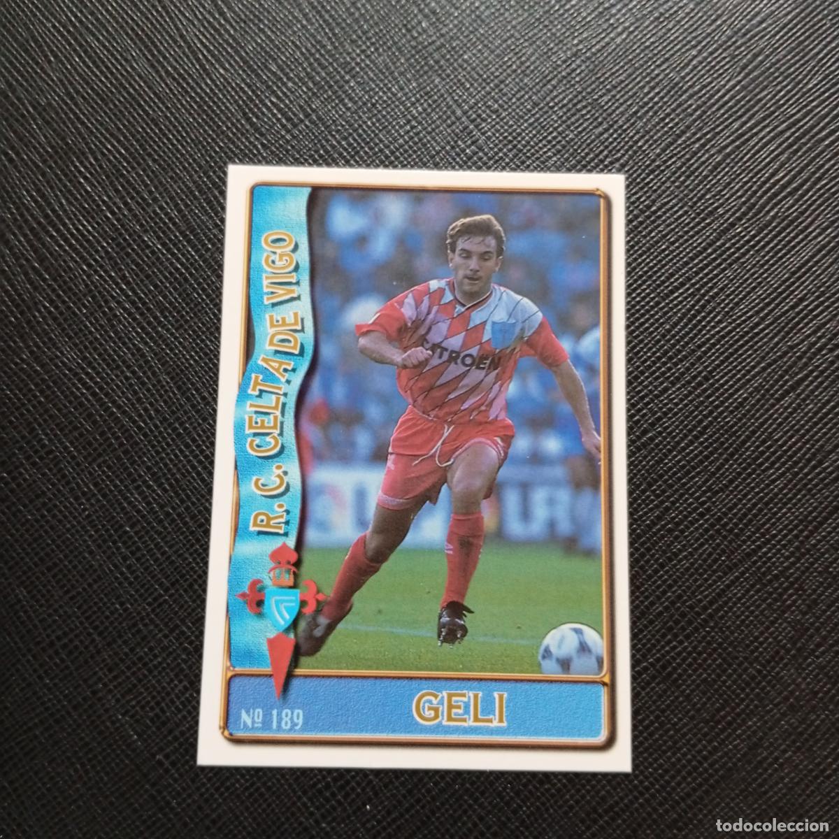 Cromos de F&uacute;tbol: 189 GELI CELTA MUNDICROMO 1996 1997 CROMO FUTBOL LIGA 96 97 - A206 PG27