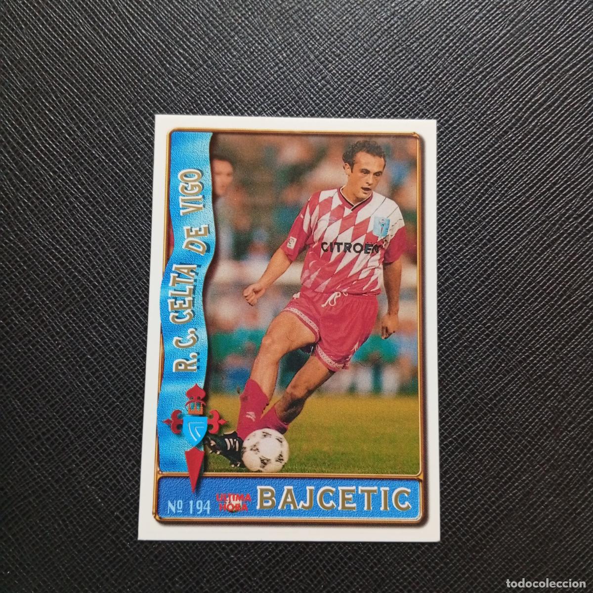 Football Stickers: 194 BAJCETIC CELTA MUNDICROMO 1996 1997 CROMO FUTBOL LIGA 96 97 - A206 PG28 ULTIMA HORA