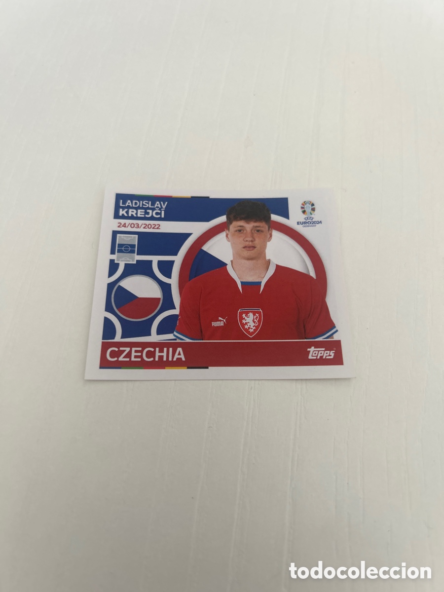 Cromos de F&uacute;tbol: Eurocopa 2024 cze 12
